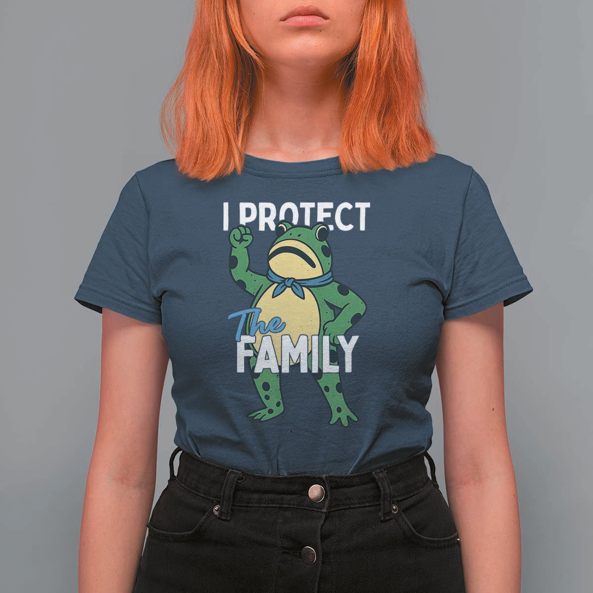 Activist Portland Frog T Shirt For Women I Protect the Family Protest Statement - Wonder Print Shop