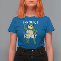 Activist Portland Frog T Shirt For Women I Protect the Family Protest Statement - Wonder Print Shop