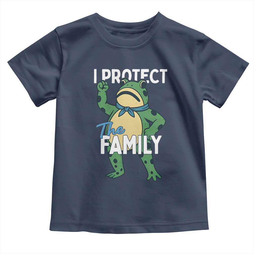 Activist Portland Frog Toddler T Shirt I Protect the Family Protest Statement - Wonder Print Shop
