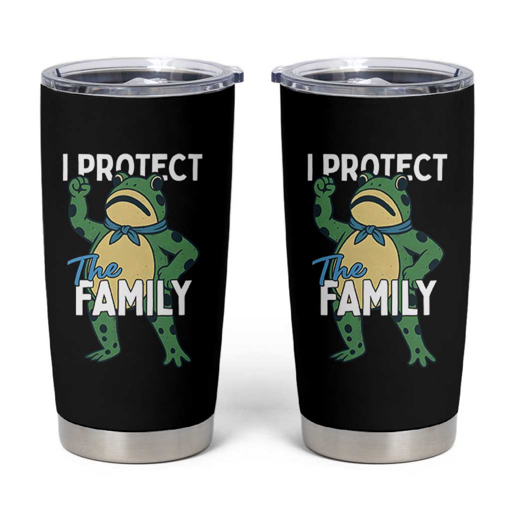 Activist Portland Frog Tumbler Cup I Protect the Family Protest Statement - Wonder Print Shop