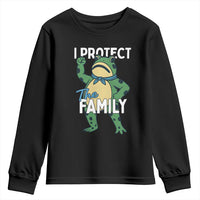 Activist Portland Frog Youth Sweatshirt I Protect the Family Protest Statement - Wonder Print Shop