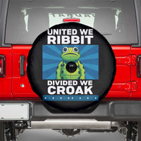 Patriotic Protest Portland Frog Spare Tire Cover United We Ribbit Divided We Croak Resist - Wonder Print Shop
