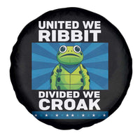 Patriotic Protest Portland Frog Spare Tire Cover United We Ribbit Divided We Croak Resist - Wonder Print Shop