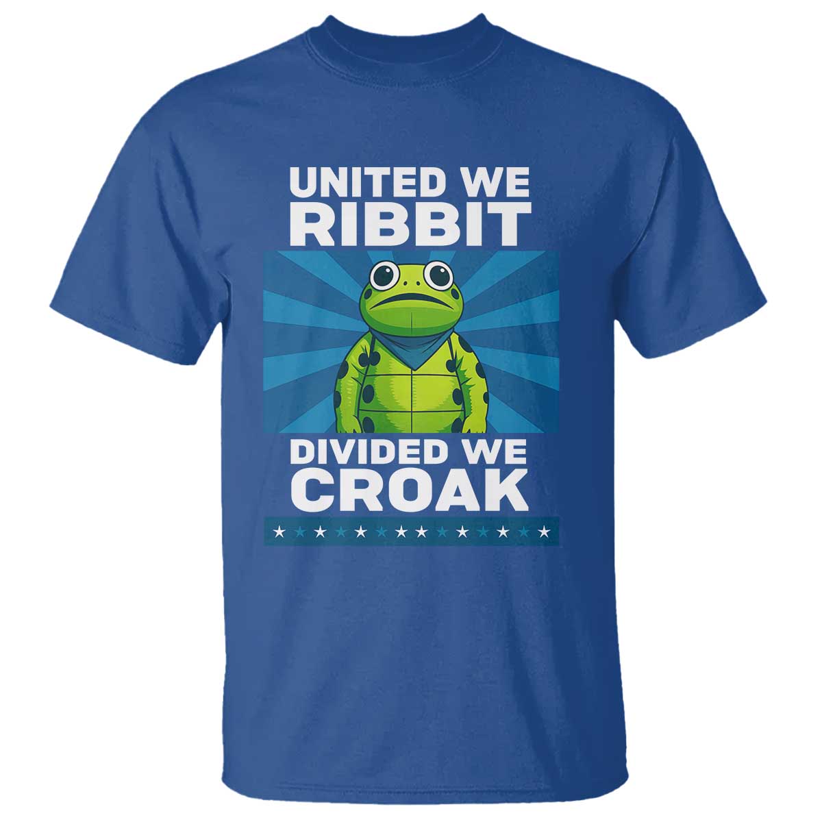 Patriotic Protest Portland Frog T Shirt United We Ribbit Divided We Croak Resist - Wonder Print Shop