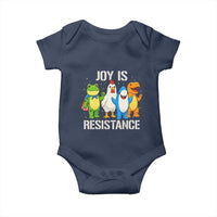 Portland Protest Inflatable Mascot Parade Baby Onesie Joy Is Resistance Resist Frog Shark Chicken Dino - Wonder Print Shop