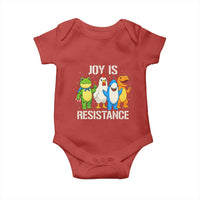 Portland Protest Inflatable Mascot Parade Baby Onesie Joy Is Resistance Resist Frog Shark Chicken Dino - Wonder Print Shop