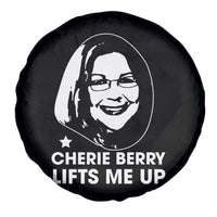 Cherie Berry Lifts Me Up Spare Tire Cover Elevator Tribute Funny NC Meme - Wonder Print Shop