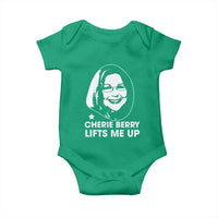 Cherie Berry Lifts Me Up Baby Onesie Elevator Tribute Funny NC Meme - Wonder Print Shop