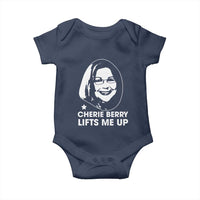 Cherie Berry Lifts Me Up Baby Onesie Elevator Tribute Funny NC Meme - Wonder Print Shop