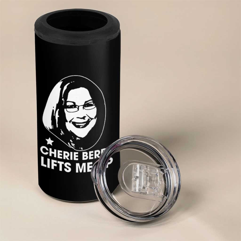 Cherie Berry Lifts Me Up 4 in 1 Can Cooler Tumbler Elevator Tribute Funny NC Meme - Wonder Print Shop