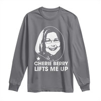 Cherie Berry Lifts Me Up Long Sleeve Shirt Elevator Tribute Funny NC Meme - Wonder Print Shop