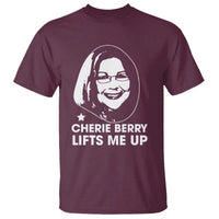 Cherie Berry Lifts Me Up T Shirt Elevator Tribute Funny NC Meme - Wonder Print Shop