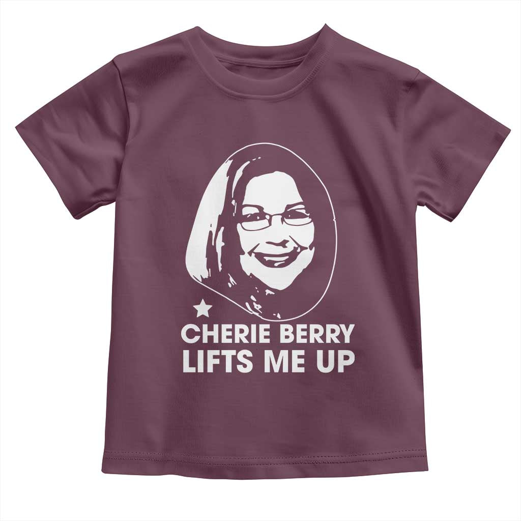 Cherie Berry Lifts Me Up Toddler T Shirt Elevator Tribute Funny NC Meme - Wonder Print Shop