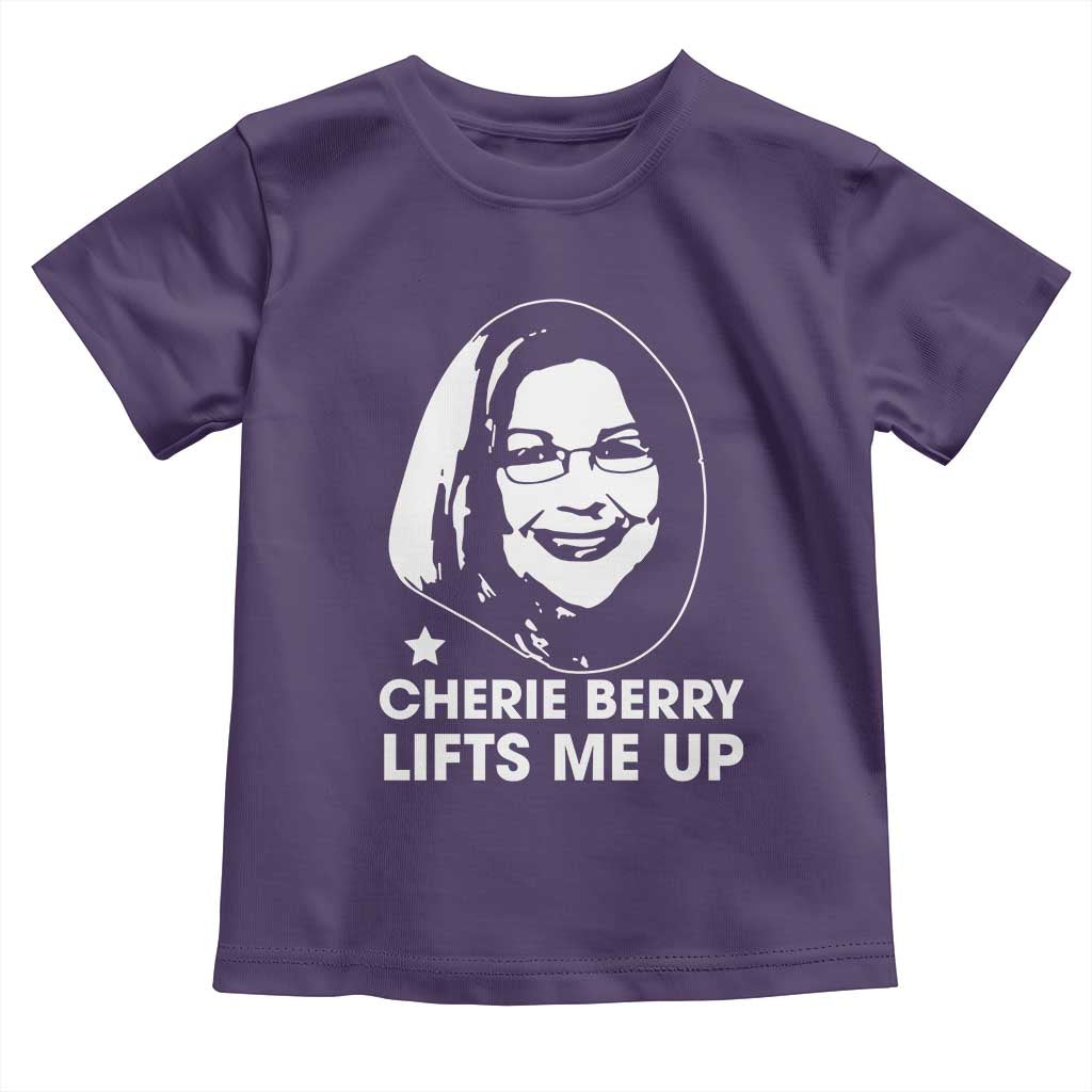 Cherie Berry Lifts Me Up Toddler T Shirt Elevator Tribute Funny NC Meme - Wonder Print Shop