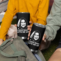 Cherie Berry Lifts Me Up Tumbler Cup Elevator Tribute Funny NC Meme - Wonder Print Shop