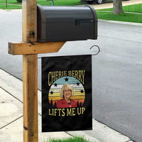 Cherie Berry Lifts Me Up Garden Flag Retro Vintage Elevator Tribute Funny NC Meme - Wonder Print Shop