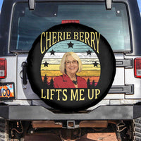 Cherie Berry Lifts Me Up Spare Tire Cover Retro Vintage Elevator Tribute Funny NC Meme - Wonder Print Shop