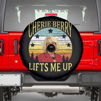 Cherie Berry Lifts Me Up Spare Tire Cover Retro Vintage Elevator Tribute Funny NC Meme - Wonder Print Shop