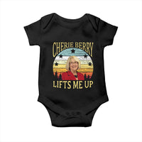Cherie Berry Lifts Me Up Baby Onesie Retro Vinatge Elevator Tribute Funny NC Meme - Wonder Print Shop