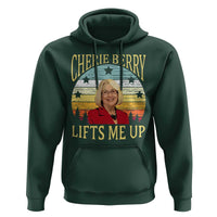 Cherie Berry Lifts Me Up Hoodie Retro Vinatge Elevator Tribute Funny NC Meme - Wonder Print Shop