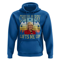 Cherie Berry Lifts Me Up Hoodie Retro Vinatge Elevator Tribute Funny NC Meme - Wonder Print Shop