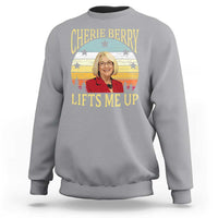 Cherie Berry Lifts Me Up Sweatshirt Retro Vinatge Elevator Tribute Funny NC Meme - Wonder Print Shop