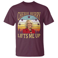 Cherie Berry Lifts Me Up T Shirt Retro Vinatge Elevator Tribute Funny NC Meme - Wonder Print Shop
