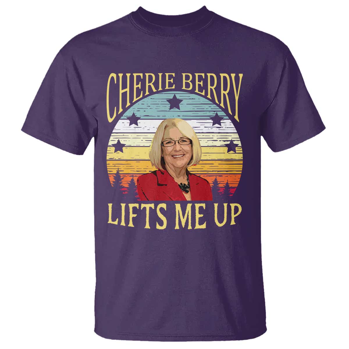 Cherie Berry Lifts Me Up T Shirt Retro Vinatge Elevator Tribute Funny NC Meme - Wonder Print Shop