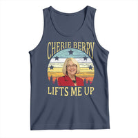 Cherie Berry Lifts Me Up Tank Top Retro Vinatge Elevator Tribute Funny NC Meme - Wonder Print Shop