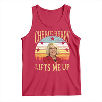 Cherie Berry Lifts Me Up Tank Top Retro Vinatge Elevator Tribute Funny NC Meme - Wonder Print Shop