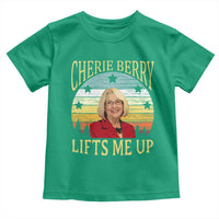 Cherie Berry Lifts Me Up Toddler T Shirt Retro Vinatge Elevator Tribute Funny NC Meme - Wonder Print Shop