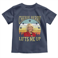 Cherie Berry Lifts Me Up Toddler T Shirt Retro Vinatge Elevator Tribute Funny NC Meme - Wonder Print Shop