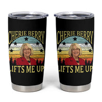 Cherie Berry Lifts Me Up Tumbler Cup Retro Vintage Elevator Tribute Funny NC Meme - Wonder Print Shop