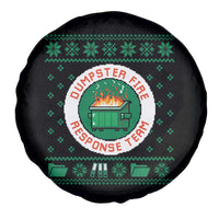 Funny Dumpster Fire Response Team Spare Tire Cover Office Party Holiday Chaos Humor - Wonder Print Shop