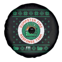 Funny Dumpster Fire Response Team Spare Tire Cover Office Party Holiday Chaos Humor - Wonder Print Shop