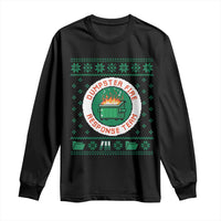 Funny Dumpster Fire Response Team Long Sleeve Shirt Office Party Holiday Chaos Humor - Wonder Print Shop