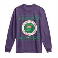 Funny Dumpster Fire Response Team Long Sleeve Shirt Office Party Holiday Chaos Humor - Wonder Print Shop