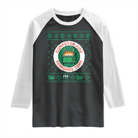 Funny Dumpster Fire Response Team Raglan Shirt Office Party Holiday Chaos Humor - Wonder Print Shop