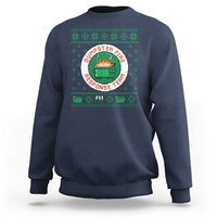 Funny Dumpster Fire Response Team Sweatshirt Office Party Holiday Chaos Humor - Wonder Print Shop