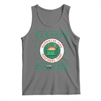 Funny Dumpster Fire Response Team Tank Top Office Party Holiday Chaos Humor - Wonder Print Shop