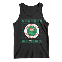 Funny Dumpster Fire Response Team Tank Top Office Party Holiday Chaos Humor - Wonder Print Shop