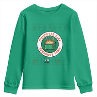 Funny Dumpster Fire Response Team Youth Sweatshirt Office Party Holiday Chaos Humor - Wonder Print Shop