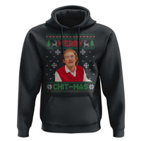 Funny Chit Christmas Merry Chit-Mas Hoodie Retro Holiday Humor - Wonder Print Shop