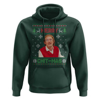 Funny Chit Christmas Merry Chit-Mas Hoodie Retro Holiday Humor - Wonder Print Shop