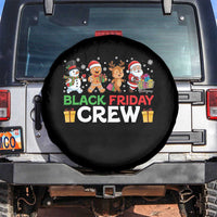 Black Friday Crew Christmas Spare Tire Cover Funny Holiday Shopping Squad - Wonder Print Shop