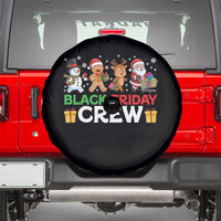 Black Friday Crew Christmas Spare Tire Cover Funny Holiday Shopping Squad - Wonder Print Shop