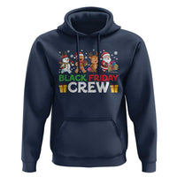 Black Friday Crew Christmas Hoodie Funny Holiday Shopping Squad - Wonder Print Shop