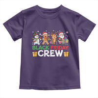 Black Friday Crew Christmas Toddler T Shirt Funny Holiday Shopping Squad - Wonder Print Shop