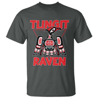 Tlingit Raven Totem T Shirt Alaska Native Tribal Art Design
