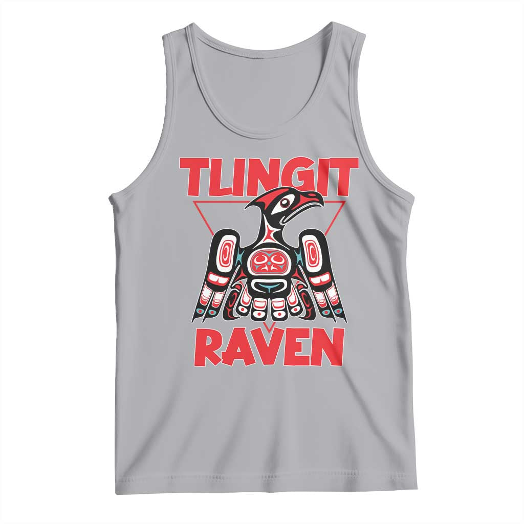 Tlingit Raven Totem Tank Top Alaska Native Tribal Art Design